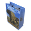 Gift Shopping Bag, Matte PPC, Size: about 31cm wide, 39cm high, 9cm bottom wide, Sold by Box