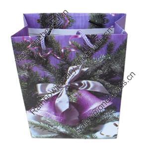 Gift Shopping Bag, Matte PPC, Size: about 23cm wide, 30cm high, 8cm bottom wide, Sold by Box