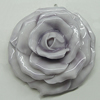 Porcelain Pendants, Flower Size:About:42mm Hole:5mm, Sold by PC