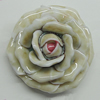Porcelain Pendants, Flower Size:About:43mm Hole:5mm, Sold by PC
