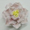 Porcelain Pendants, Flower Size:About:45mm Hole:5mm, Sold by PC