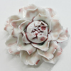 Porcelain Pendants, Flower Size:About:48mm Hole:5mm, Sold by PC