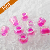 Glass Seed Beads, 12/0,Trans.Inside Colours Rainbow, Round Hole Rocailles, 2mm in diameter,hole: 1mm, about 39000pcs/Bag