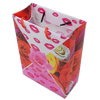 Gift Shopping Bag, Matte PPC, Size: about 31cm wide, 39cm high, 9cm bottom wide, Sold by Box