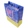 Gift Shopping Bag, Matte PPC, Size: about 23cm wide, 30cm high, 8cm bottom wide, Sold by Box