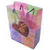 Gift Shopping Bag, Translucent PPC, Size: about 31cm wide, 39cm high, 9cm bottom wide, Sold by Box