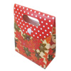 Gift Shopping Bag, PPC, Size: about 25cm wide, 32cm high, 13cm bottom wide, Sold by Box