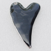 Zinc Alloy Enamel Pendant, Nickel-free & Lead-free, Heart 50x29mm Hole:3mm, Sold by PC	