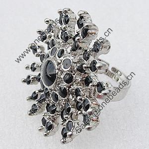 Metal Alloy Finger Rings, 35mm, Sold by Box 