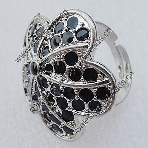 Metal Alloy Finger Rings, 27mm, Sold by Box 