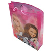 Gift Shopping Bag, Translucent PPC, Size: about 31.5cm wide, 39.5cm high, 9cm bottom wide, Sold by Box