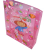 Gift Shopping Bag, Translucent PPC, Size: about 31.5cm wide, 39.5cm high, 9cm bottom wide, Sold by Box