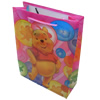 Gift Shopping Bag, Translucent PPC, Size: about 13cm wide, 17cm high, 6cm bottom wide, Sold by Box