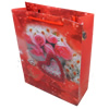 Gift Shopping Bag, Matte PPC, Size: about 27cm wide, 33cm high, 9cm bottom wide, Sold by Box