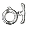 Clasps Zinc Alloy Jewelry Findings Lead-free, Loop:21x18mm Bar:25x10mm, Sold by KG