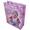 Gift Shopping Bag, Matte PPC, Size: about 18cm wide, 24cm high, 7cm bottom wide, Sold by Box