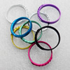 Aluminum Ring, Mix color, wide:3mm, Sold by Bag