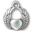Zinc alloy Jewelry Pendant/Charm, Nickel-free & Lead-free A Grade 20x20mm, Sold by PC 