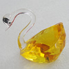 Glass Decorations, Goose 56x44mm, Sold by PC