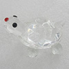 Glass Decorations, Turtle 44x34mm, Sold by PC