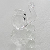 Glass Decorations, Elephant 49x22mm, Sold by PC