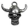 Pendant Zinc Alloy Jewelry Findings Lead-free, Skeleton 33x35mm Hole:5mm, Sold by Bag