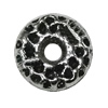 Bead Zinc Alloy Jewelry Findings Lead-free, 6mm Hole:1mm, Sold by Bag