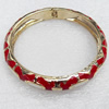 Cloisonne Bracelet, width:10mm, Inner diameter:60mm, Outer diameter:70mm, Sold by PC