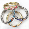 Cloisonne Bracelet, Mix color & Mix style, width:14mm,Inner diameter:62mm,Outer diameter:72mm, Sold by PC