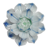 Porcelain Pendants, Flower Size:about 46mm Hole:5mm, Sold by PC