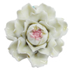 Porcelain Pendants, Flower Size:about 49mm Hole:5mm, Sold by PC