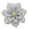 Porcelain Pendants, Flower Size:about 44mm Hole:3mm, Sold by PC