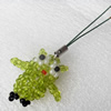 Mobile Decoration, Glass beads, Chain: about 6cm long, Pendant about:32x31mm, Sold by PC