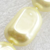 South Sea Shell Beads, 12-10x15mm, Hole:Approx 1mm, Sold per 16-inch Strand