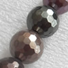 South Sea Shell Beads, 128Facets, 10mm, Hole:Approx 1mm, Sold per 16-inch Strand