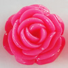 Resin Cabochons, No Hole Headwear & Costume Accessory, Flower 39mm, Sold by Bag