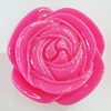 Resin Cabochons, No Hole Headwear & Costume Accessory, Flower 54mm, Sold by Bag