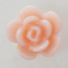 Resin Cabochons, No Hole Headwear & Costume Accessory, Flower 10mm, Sold by Bag