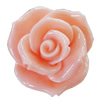 Resin Cabochons, No Hole Headwear & Costume Accessory, Flower 35x32mm, Sold by Bag