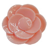 Resin Cabochons, No Hole Headwear & Costume Accessory, Flower 47mm, Sold by Bag