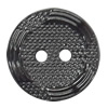 Plastic Button, Costume Accessories，Flat Round, 13mm in diameter，Hole:Approx 1.5mm, Sold by Bag