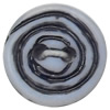 Plastic Button, Costume Accessories，Flat Round, 13mm in diameter，Hole:Approx 1.5mm, Sold by Bag