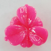 Resin Cabochons, No Hole Headwear & Costume Accessory, Flower 20mm, Sold by Bag