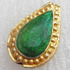 Cloisonne Beads, Teardrop, 12x18x6mm, Hole:Approx 1.5mm, Sold by PC