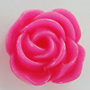 Resin Cabochons, No Hole Headwear & Costume Accessory, Flower 25mm, Sold by Bag