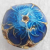 Cloisonne Beads, 12x10mm, Hole:Approx 1.5mm, Sold by PC