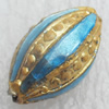 Cloisonne Beads, Oval, 12x19mm, Hole:Approx 1.5mm, Sold by PC