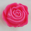 Resin Cabochons, No Hole Headwear & Costume Accessory, Flower 47x41mm, Sold by Bag