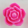 Resin Cabochons, No Hole Headwear & Costume Accessory, Flower 19mm, Sold by Bag