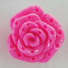 Resin Cabochons Setting, No Hole Headwear & Costume Accessory, Flower 22mm, Sold by Bag